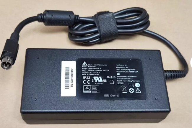 NEW AC Adapter DELTA 24V4.16A 3PIN For Philips Respironics Bipap A30 General Features:Compatible with: Philips Respiro